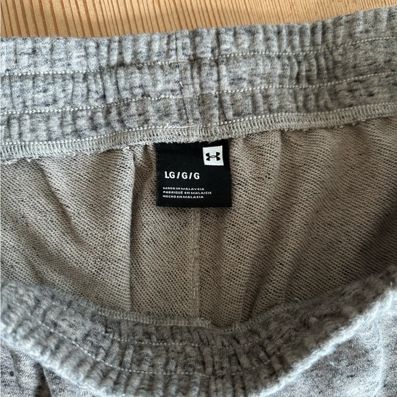 Men's UA Rival Terry Shorts - Picture 3 of 3